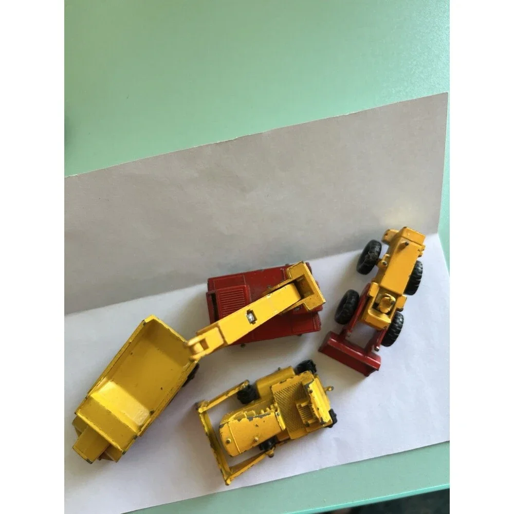 Lot Of 4 Vintage Matchbox Farm Equipment